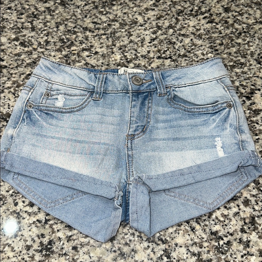 Mudd Blue Denim Shorts